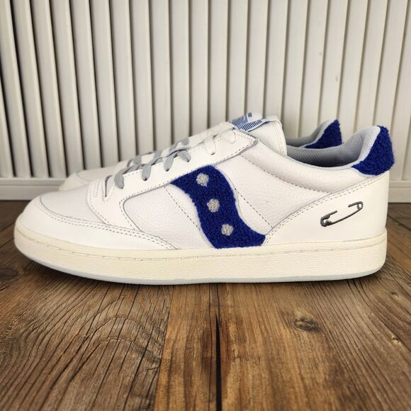 Saucony Jazz Court Maybe Tomorrow Varsity Mens Size 10 White Blue Shoes S70682-4 main image 8